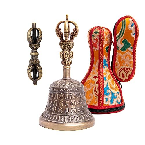 Tibetan Bell and Dorjee Set At Tibet Spirit Store.