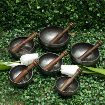 6 Chandra Bowl Set - Himalayan Bazaar