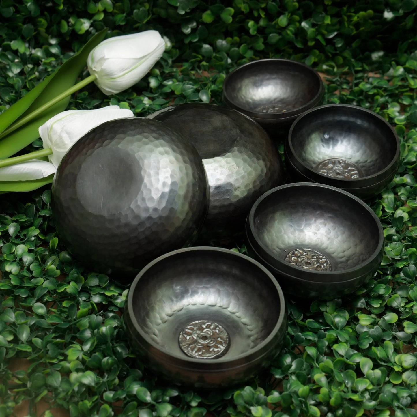 6 Chandra Bowl Set - Himalayan Bazaar