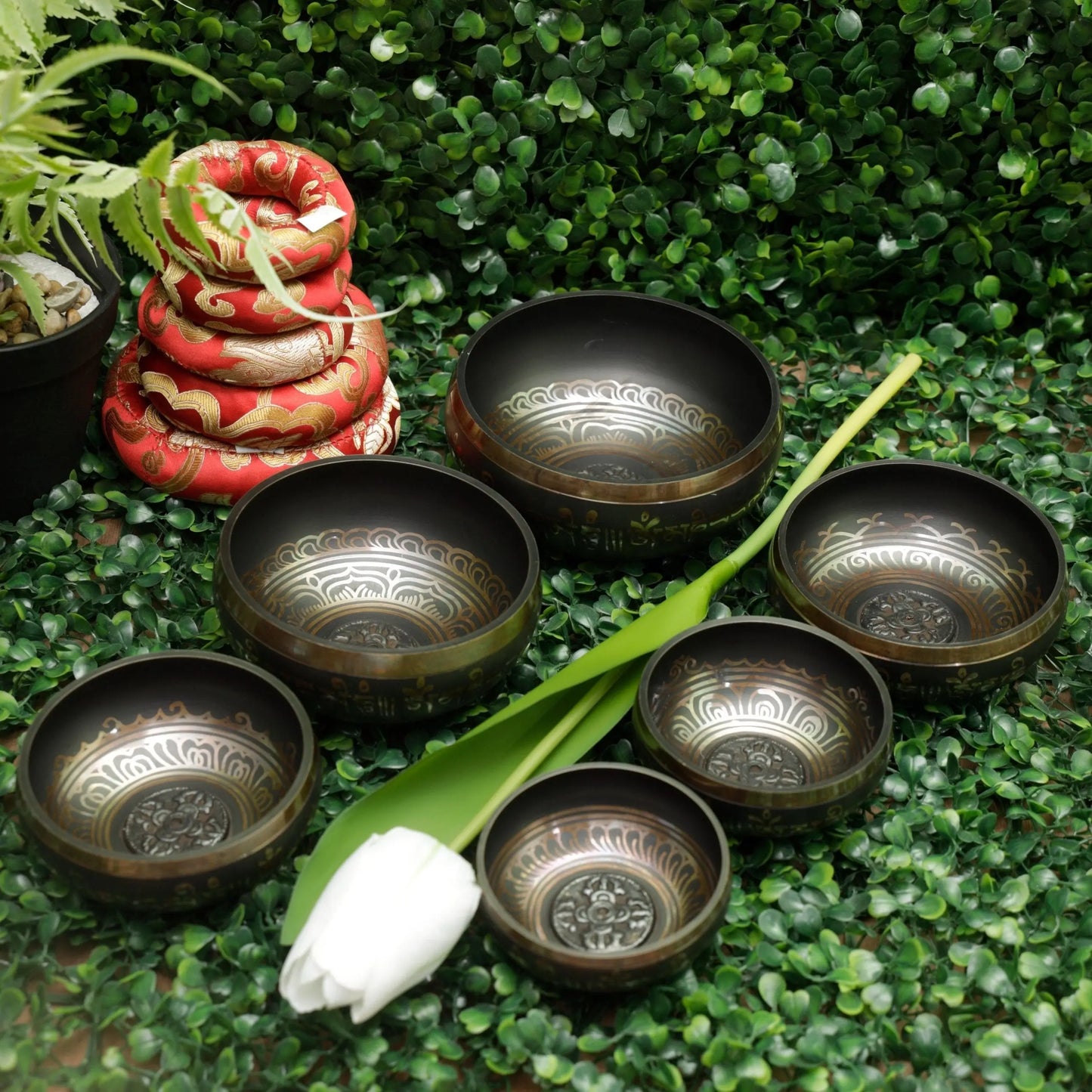 7 Chakra Bowl Set - Himalayan Bazaar