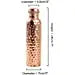 HIMALAYAN BAZAAR - 34 Oz Pure Copper Water Bottle for Ayurvedic Health Benefits Handcrafted in Nepal - Himalayan Bazaar