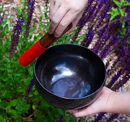 Large Tibetan Singing Bowl Buddhist Yoga Meditation Sound Healing Gong Bath Jambati - Himalayan Bazaar