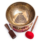 Large Tibetan Singing Bowl Set  Handmade Healing Yoga Meditation Sound Bath Kundalini - Himalayan Bazaar