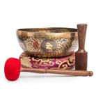 Large Tibetan Singing Bowl Set  Handmade Healing Yoga Meditation Sound Bath Kundalini - Himalayan Bazaar