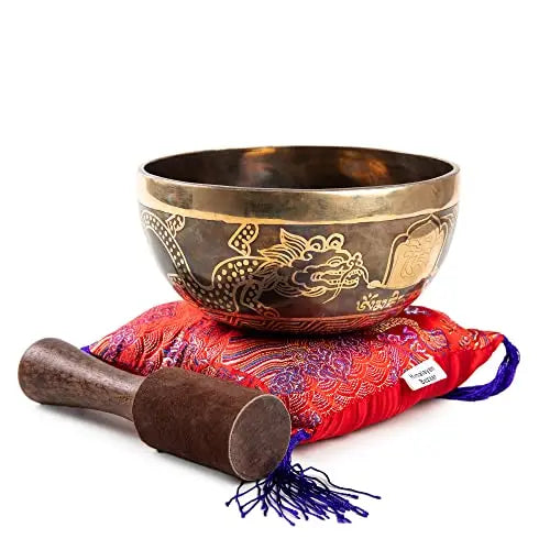 Tibetan Singing Bowl Meditation Yoga Healing Sound Bath 7 " - Himalayan Bazaar