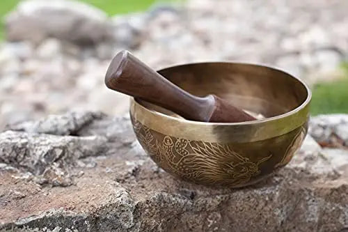 Tibetan Singing Bowl Meditation Yoga Healing Sound Bath 7 " - Himalayan Bazaar