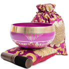 Tibetan Singing Bowl Set with Bag- Easy To Play - Authentic Handcrafted Mindfulness Meditation Holistic Sound 7 Chakra Healing Gift by Himalayan Bazaar - Himalayan Bazaar