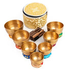 Tibetan Singing Bowls Set Of 7 for Meditation Mindfulness with Carry Box by Himalayan Bazaar - Himalayan Bazaar