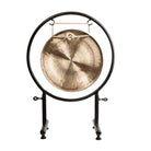 Back view of the Pure Bronze Harmony Gong showcasing its polished surface.